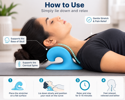 Cervical Neck Stretcher for Posture Support