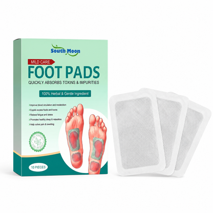 South Moon Herbal Foot Pads (10 Pcs)
