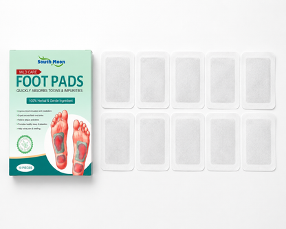 South Moon Herbal Foot Pads (10 Pcs)